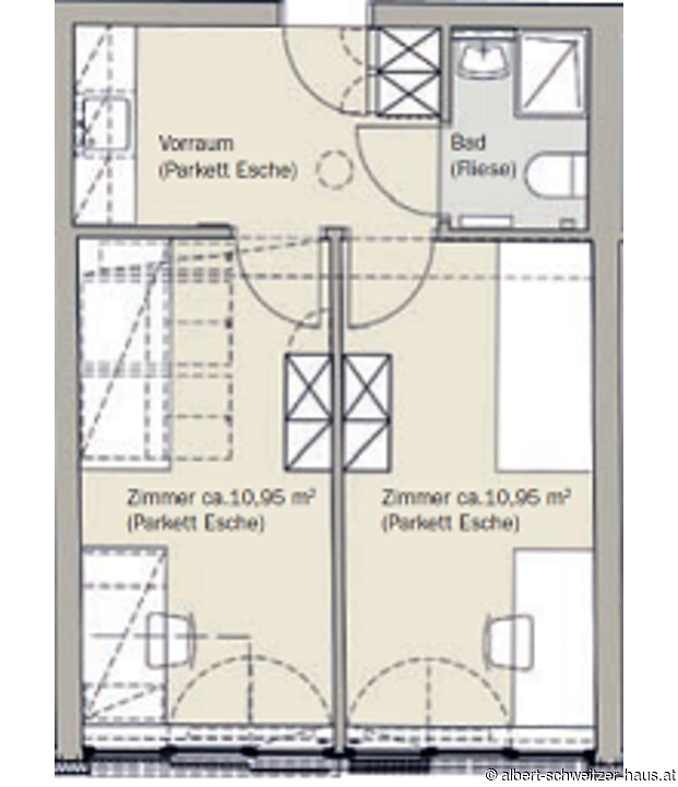 Grundriss Dublette Grundriss Dublette